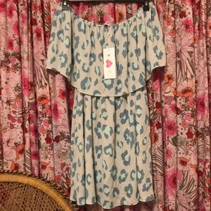 NWT Buddy Love off the shoulder dress